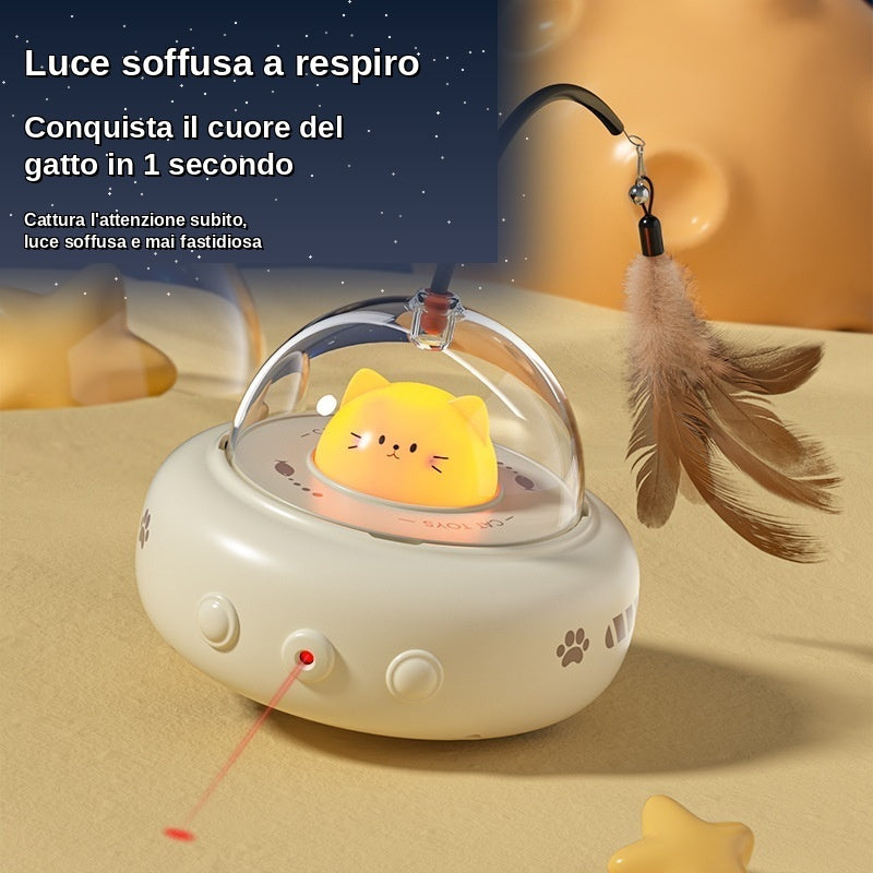 Pettranquil — Teaser Elettrico Interattivo per Gatti
