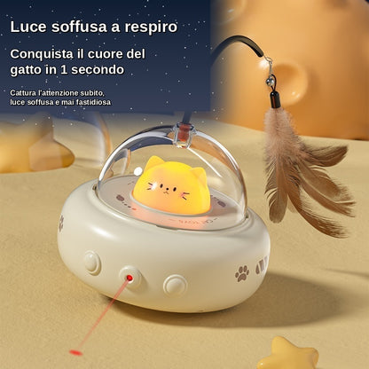 Pettranquil — Teaser Elettrico Interattivo per Gatti